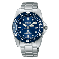 Watch Seiko Man Solar in Steel SNE585P1 - SNE585P1